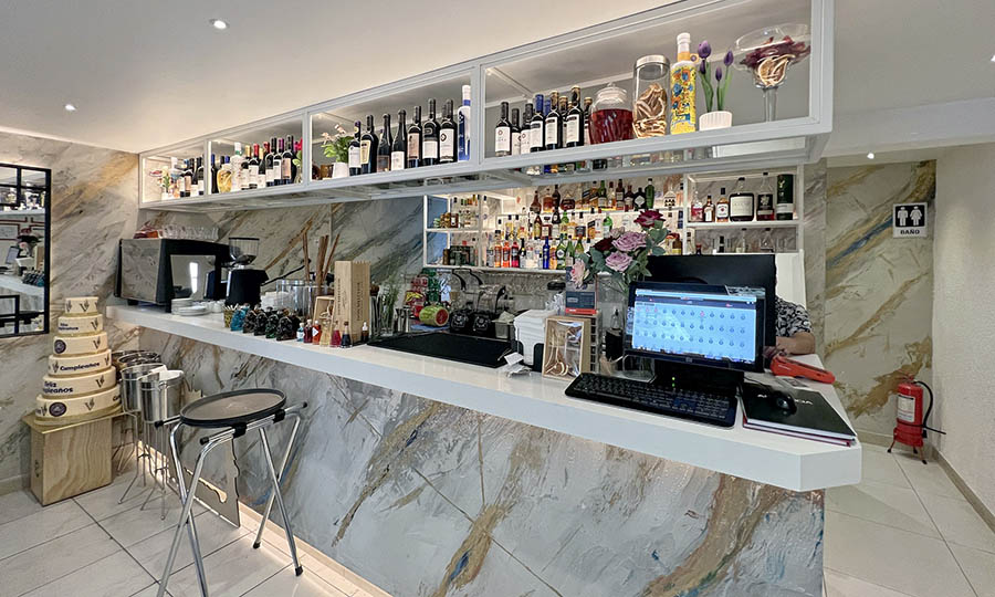 La barra del restaurante Machu Pichu - Machu Picchu Providencia