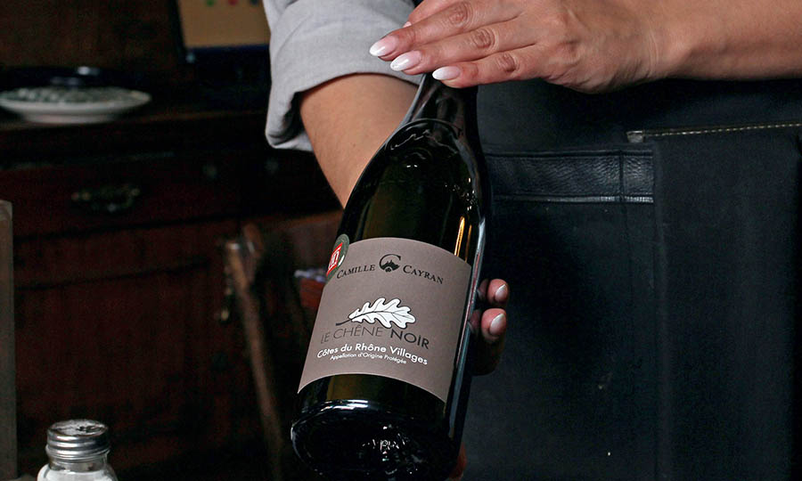 Vino Camille Cayran Le Ch�ne Noir - Normandie Restaurant