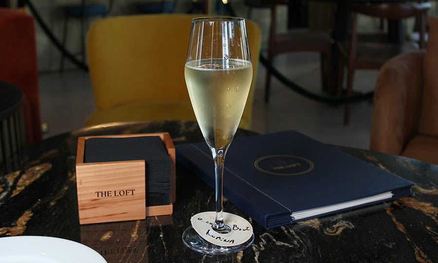 Espumante por copa: L�mina