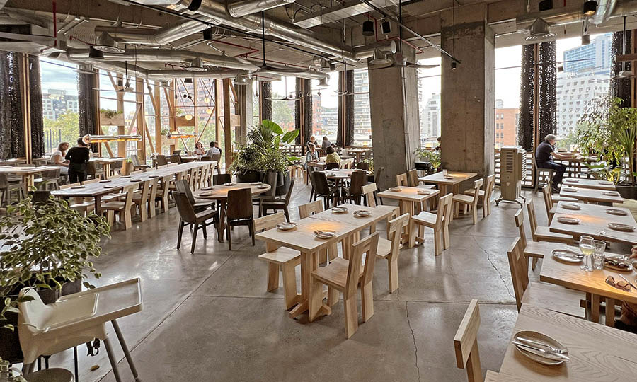 El gran sal�n interior de Meli Mel� en el MUT