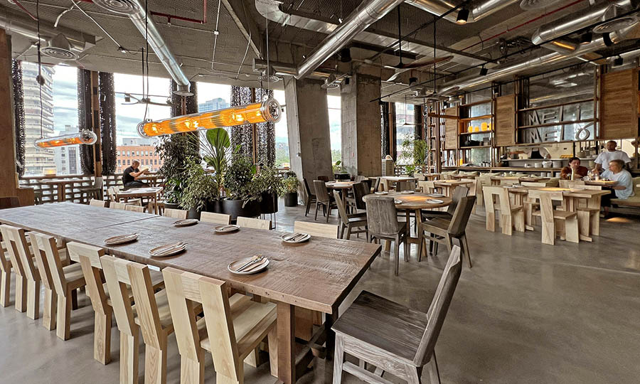 El gran sal�n interior de Meli Mel� en el MUT