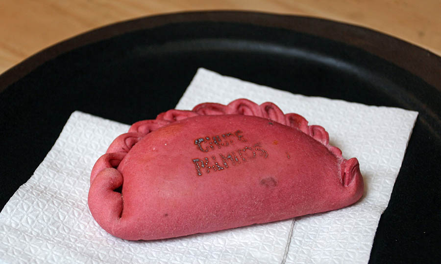 Sabrosa Empanada de autor de Chupe palmito