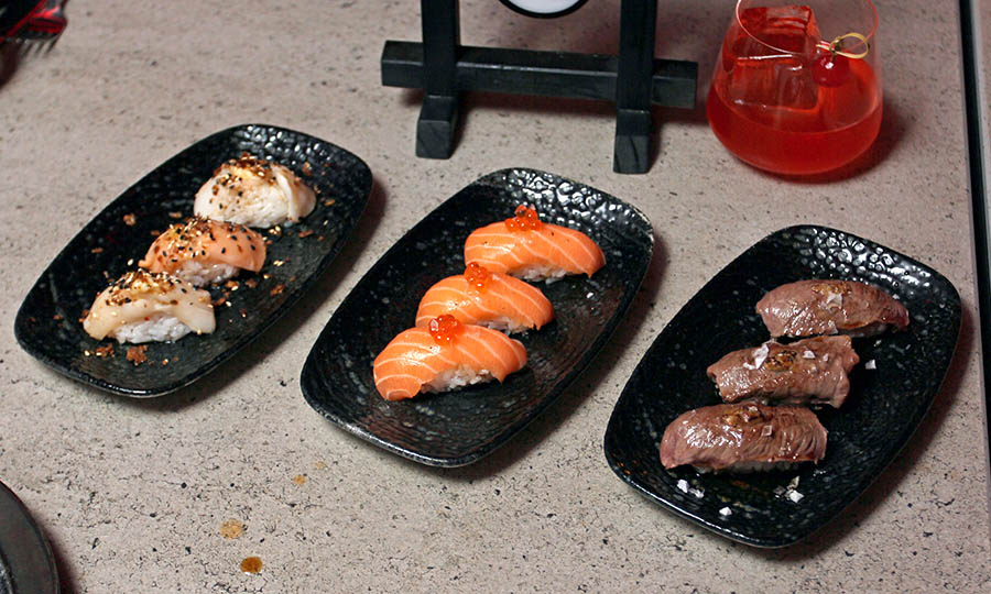 Selecci�n de niguiris - KATO Tasty Caos