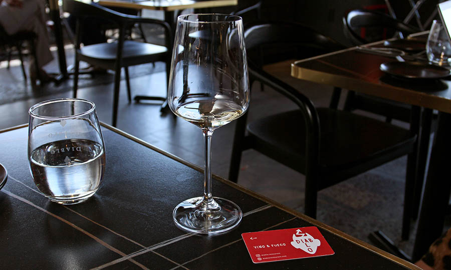 Copa de 50 ml de Masintin moscatel  y semill�n - Diablo Vino y Fuego