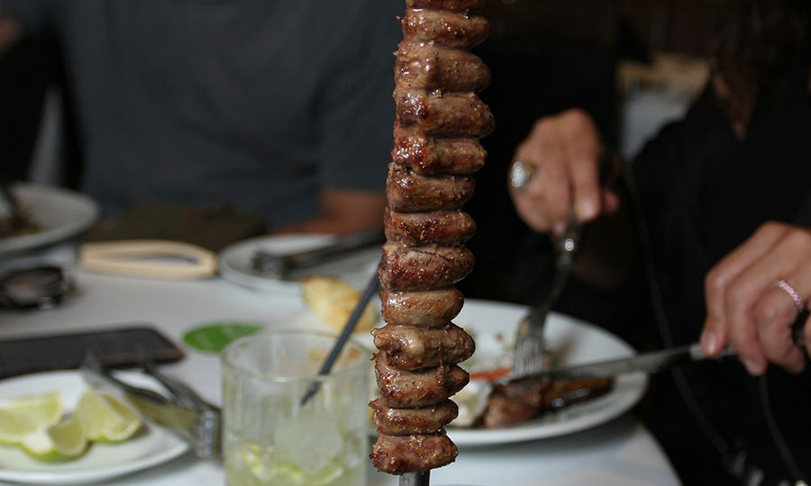 Corazoncitos de pollo del rodizio de Fogo de Chao - Fogo de Chao