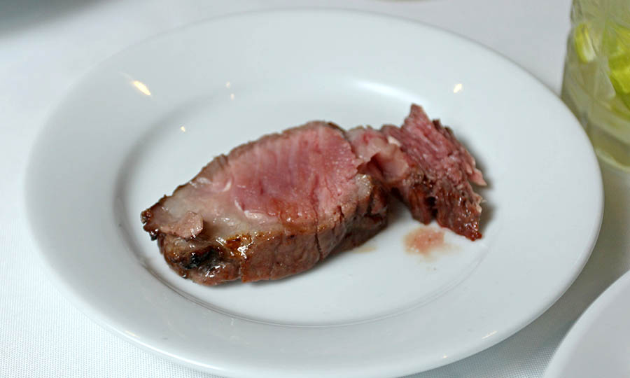 Lomo Vetado del rodizio de Fogo de Chao - Fogo de Chao