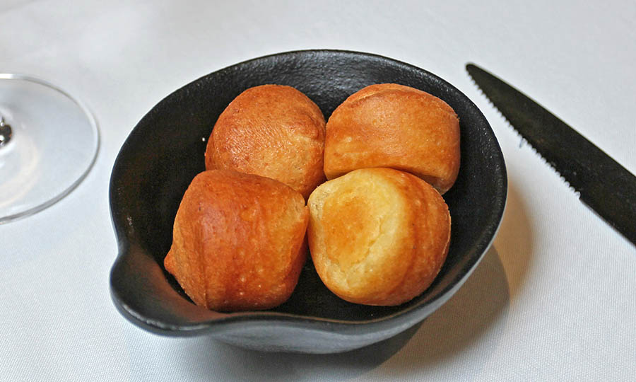 Adictiva guarnici�n de Pan de queso de Fogo de Chao