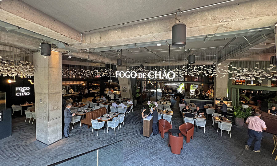 Vista general del 1º Fogo de Chao de Chile - Fogo de Chao