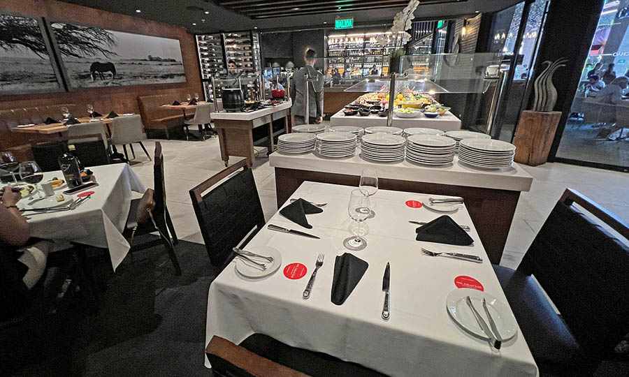 El sal�n interior de Fogo de Chao - Fogo de Chao