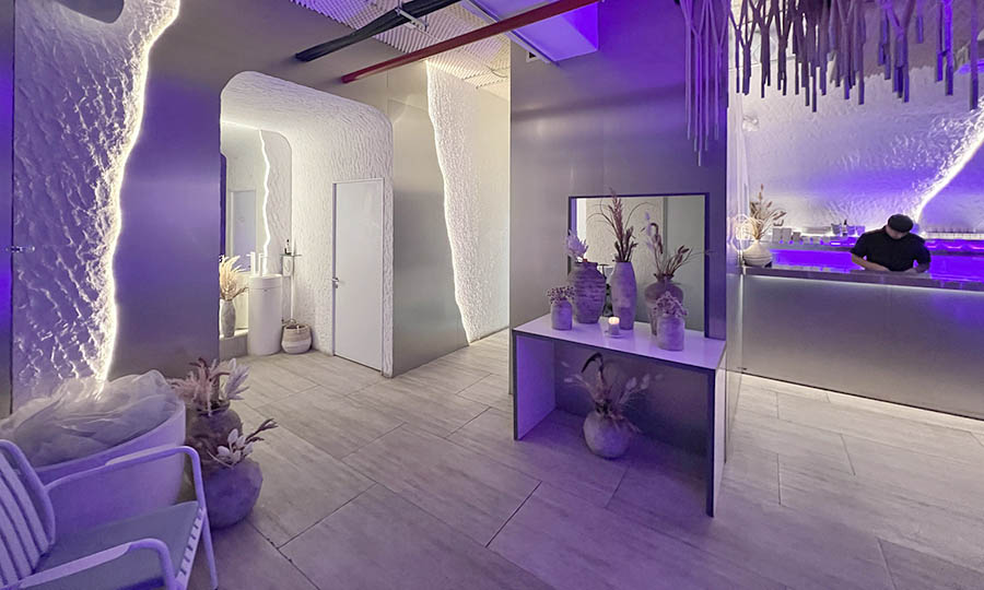 Hall de distribuci�n de EXO Nuit