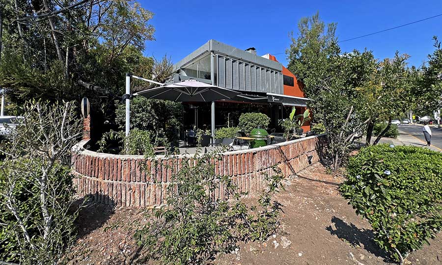 Fachada exterior de Pr�stino Restaurante - Pr�stino Restaurant