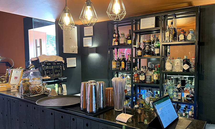 Detalles de dise�o y arquitectura del Restaurante Pr�stino - Pr�stino Restaurant