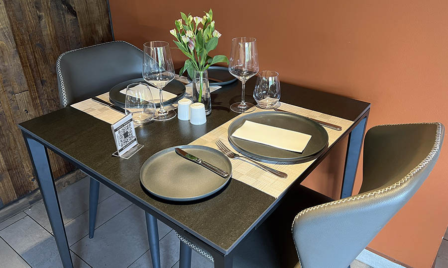 Detalles de dise�o y arquitectura del Restaurante Pr�stino - Pr�stino Restaurant