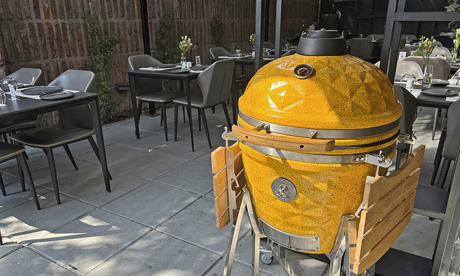 Detalles de dise�o y arquitectura del Restaurante Pr�stino - Pr�stino Restaurant