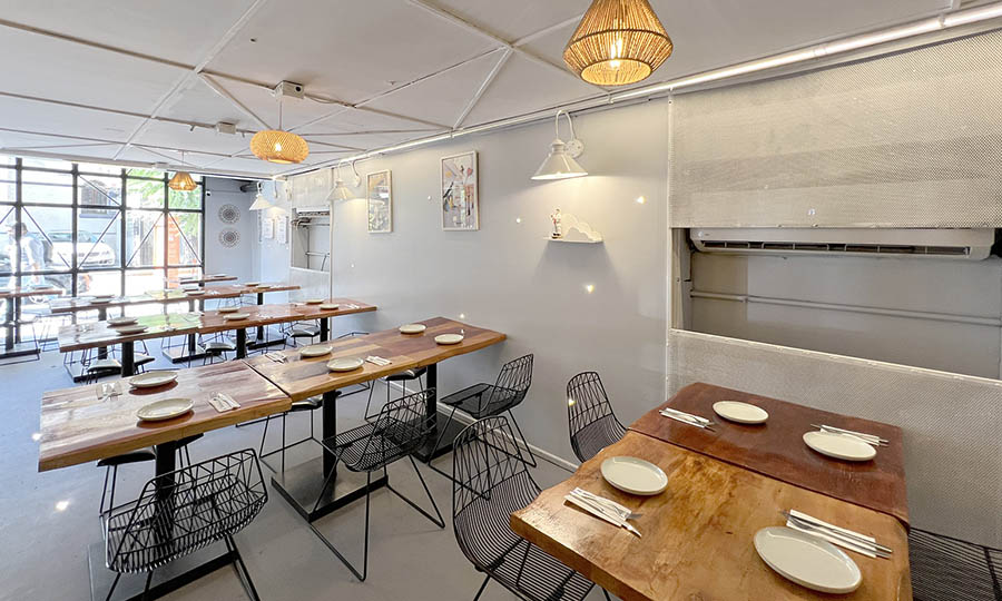 Salón principal de 400 Pizzería