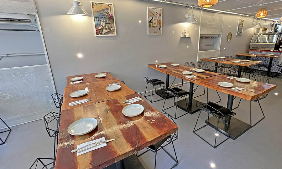 Sal�n principal de 400 Pizzer�a - 400 Pizzeria - Providencia