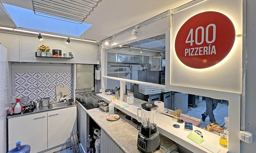 Detalles de 400 Pizzería Providencia