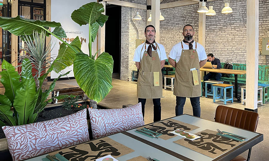 El sal�n interior de Casa Asa en MUT