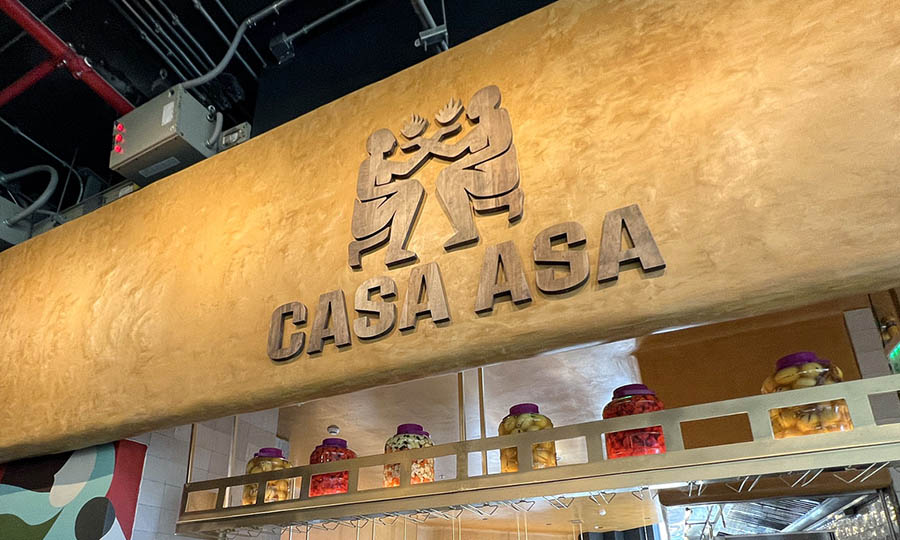 Detalles del restaurante Casa Asa en el MUT