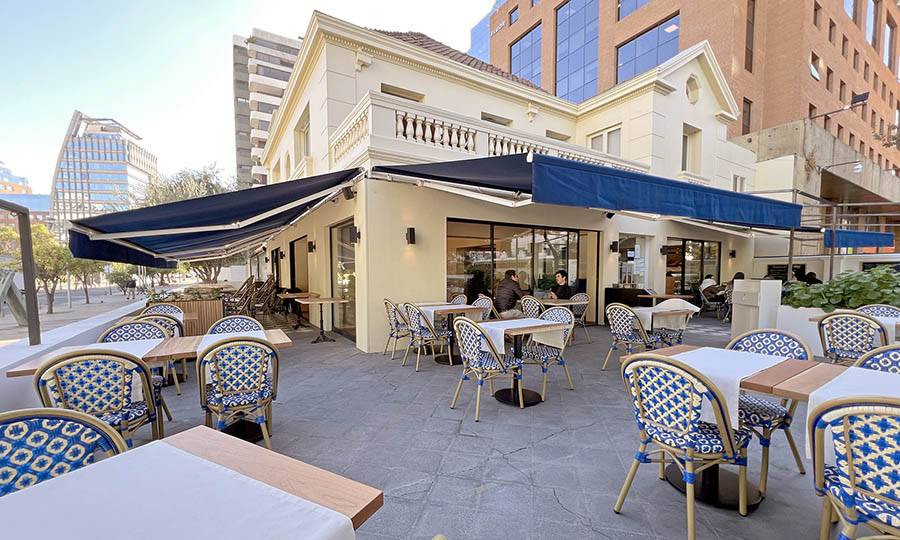 La terraza principal de Parig�