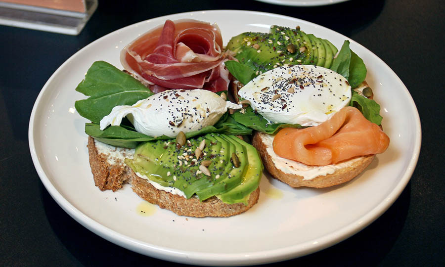 Huevos pochados