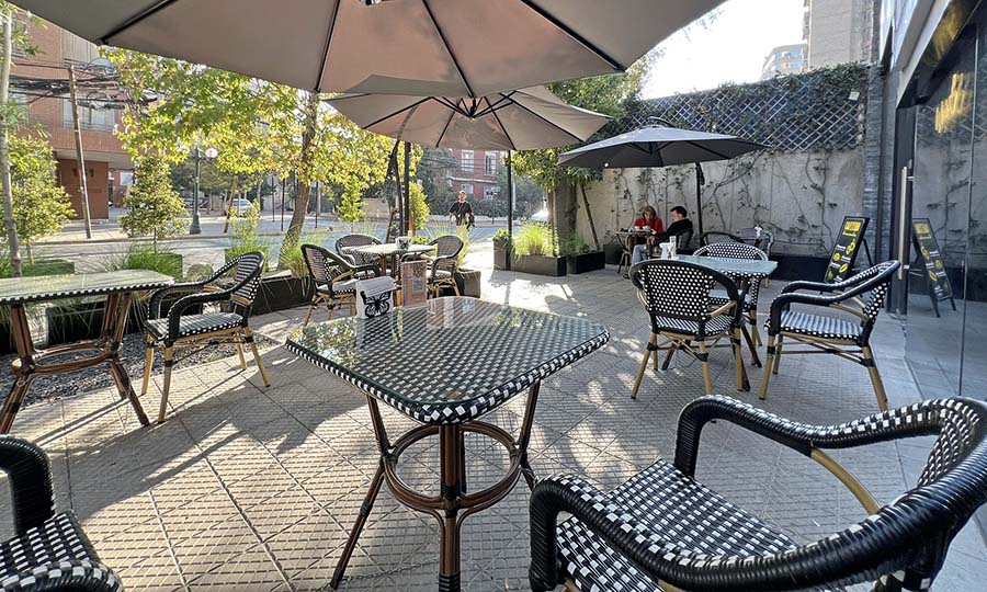La terraza de Pantiaguina de Providencia - Pantiaguina Providencia
