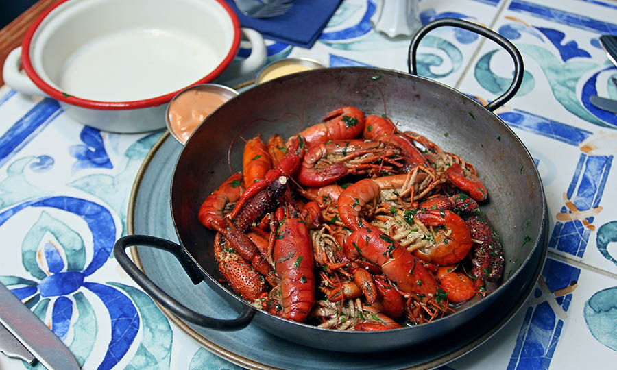 Camarones de r�o del Limar� el pil pil - La Tasca de Altamar
