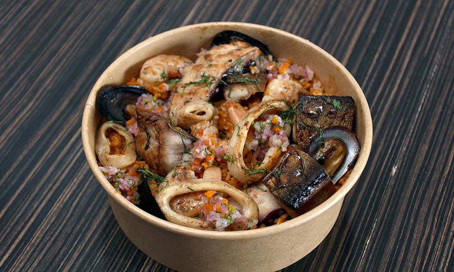 Arroz con mariscos