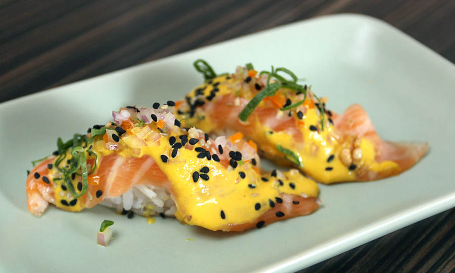 Niguiri Salmón Tiradito