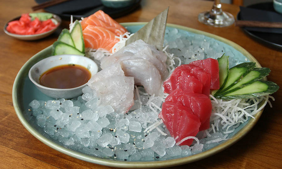 Sashimis Glaciar Moriawase de 9 piezas