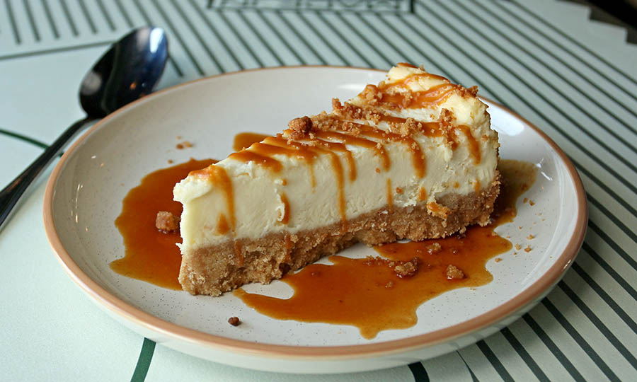 Cheesecake de toffy con whisky - Flannerys Train Station - La Dehesa
