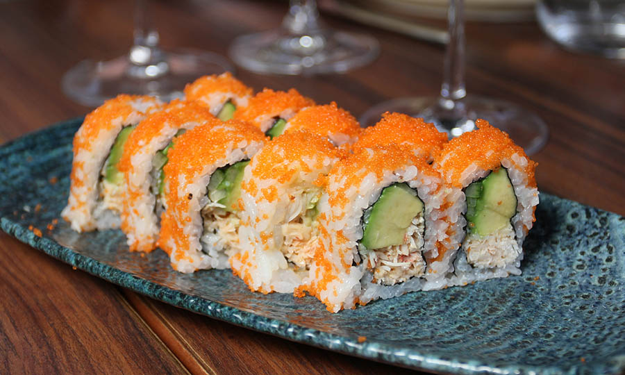 Excelente Maki de cangrejo de Juan Fern�ndez - Jeronimo Santiago