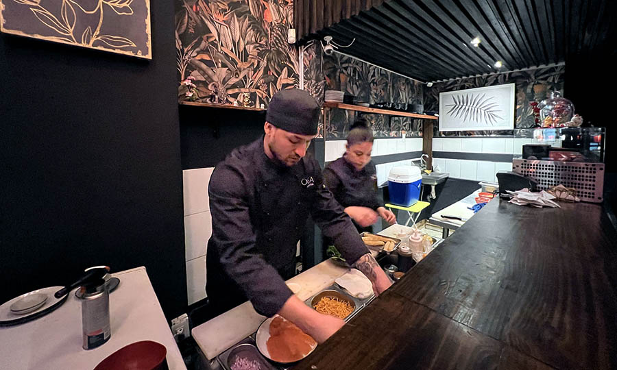 La barra se sushi de Doga