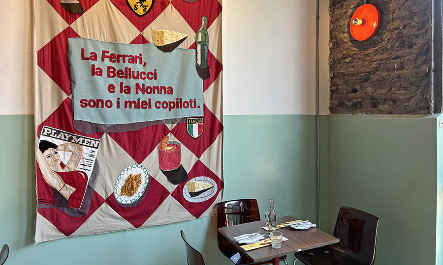 Detalles en el restaurante Gino Lautaro
