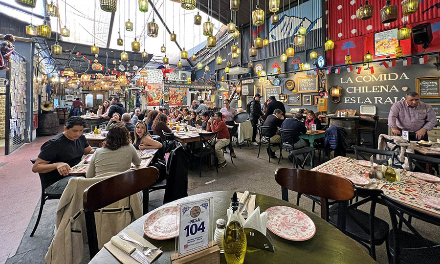 La gran �nave comedor� del nuevo restaurante El Hoyo