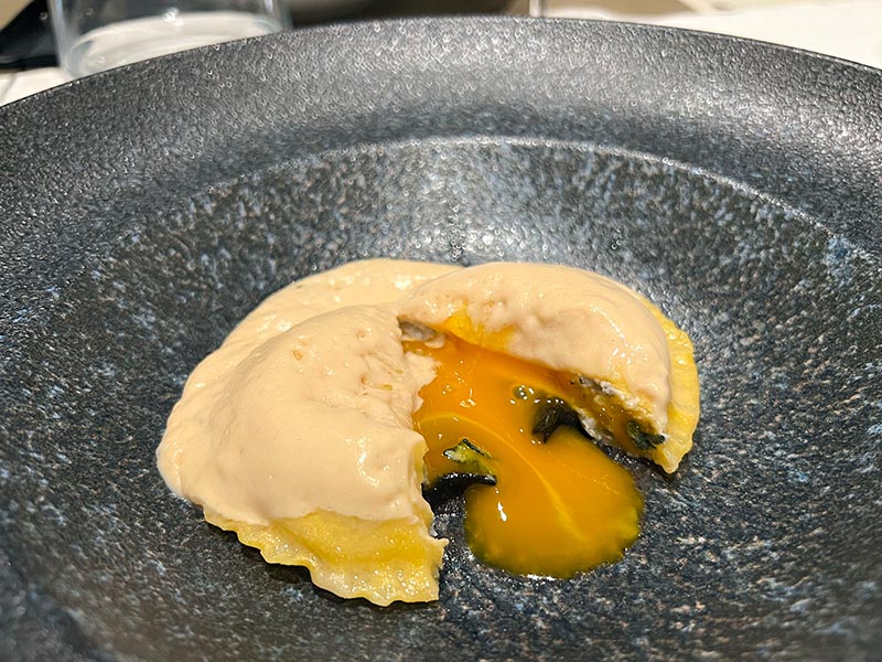Cena de maridaje Viaggio en Capogrossi