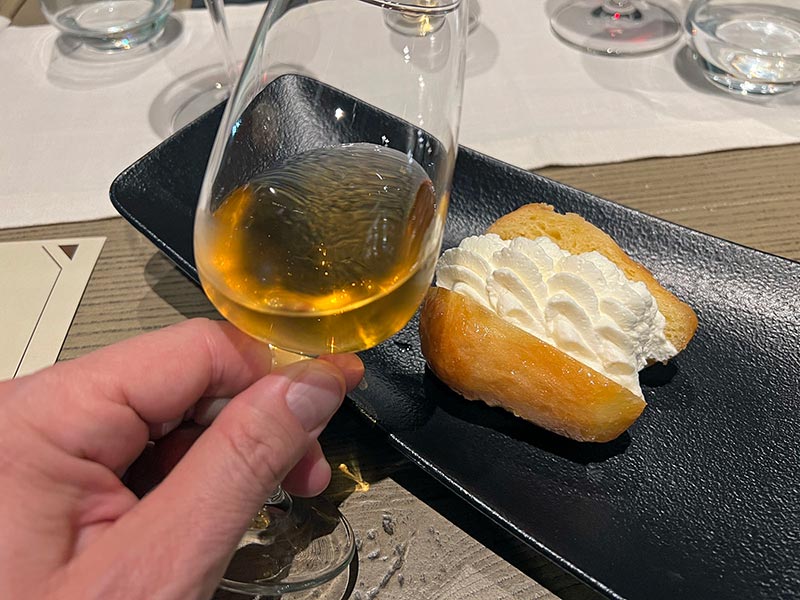 Cena de maridaje Viaggio en Capogrossi