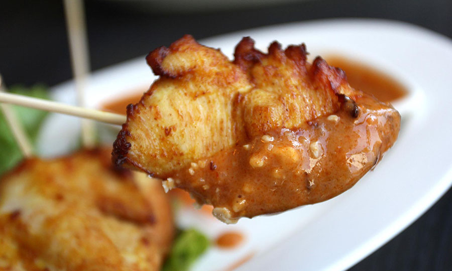 Satay de pollo - Soho Thai - Santiago Centro