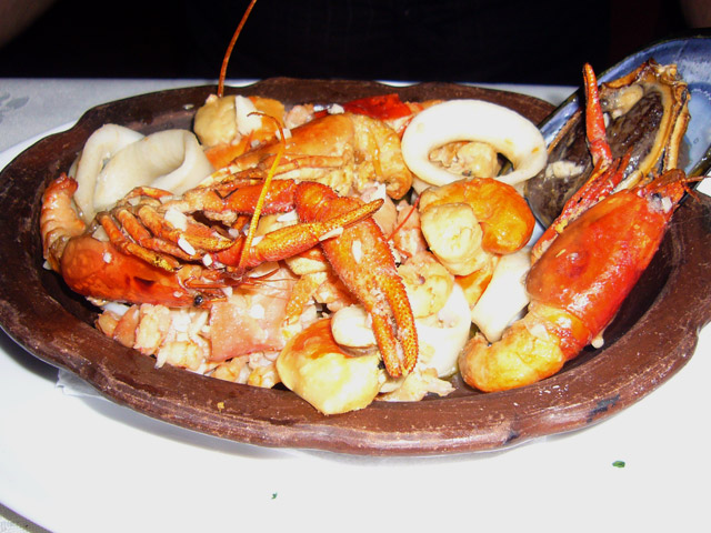 Paila marina con camarones de ro - Ostras Condell - (Ex Azcar)