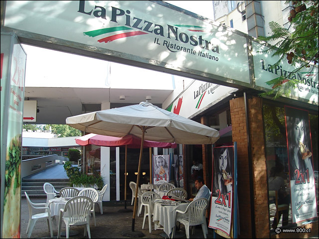 Fachada - La Pizza Nostra - Providencia