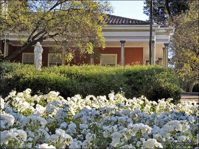 Jardn  del Actual Hotel Casa Real  - Parque de la Via Santa Rita