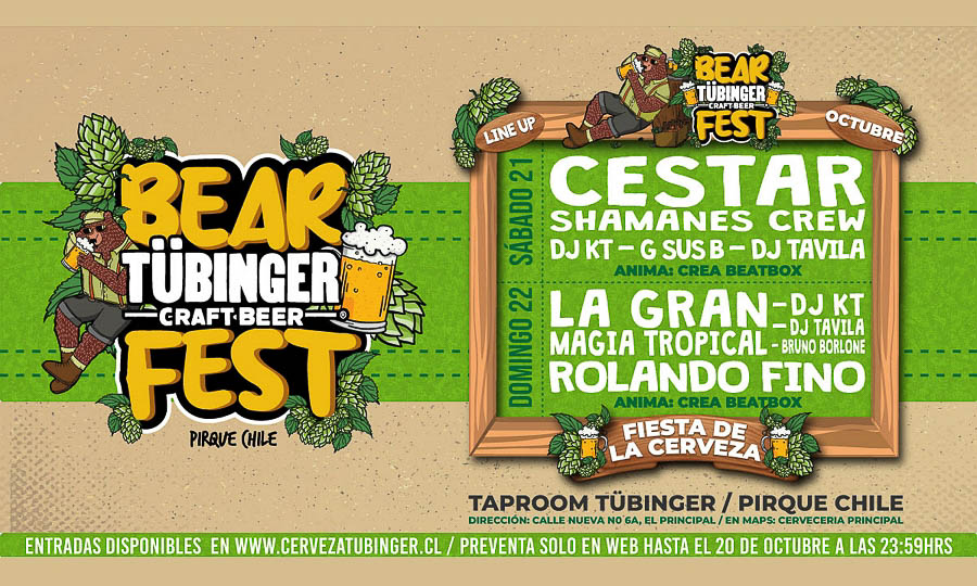 2da Versión del Bear Fest - Tubinger - 2023