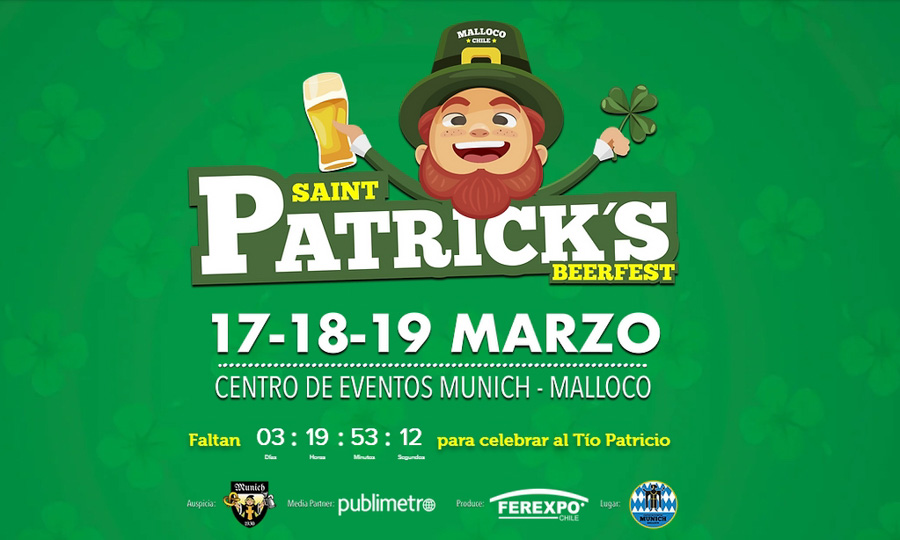 Segunda versión del Saint Patrick's Beerfest 2023 en Malloco