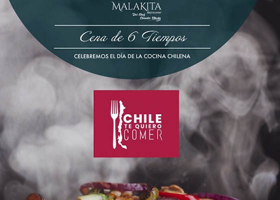 Registro de la celebraci�n del D�a de la Cocina Chilena en el restaurante Malakita