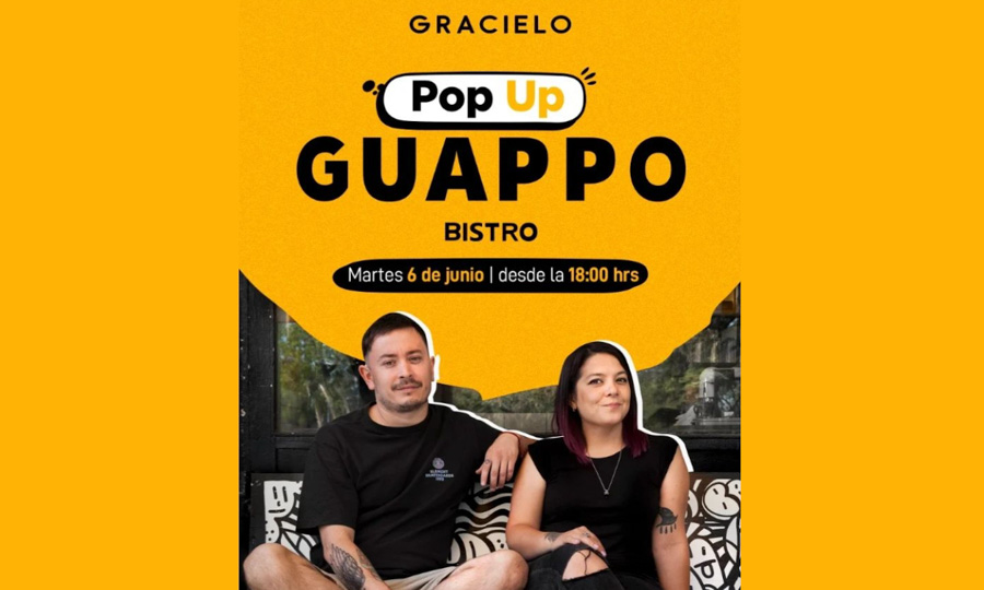 Pop Up de Guappo Bistr en Gracielo