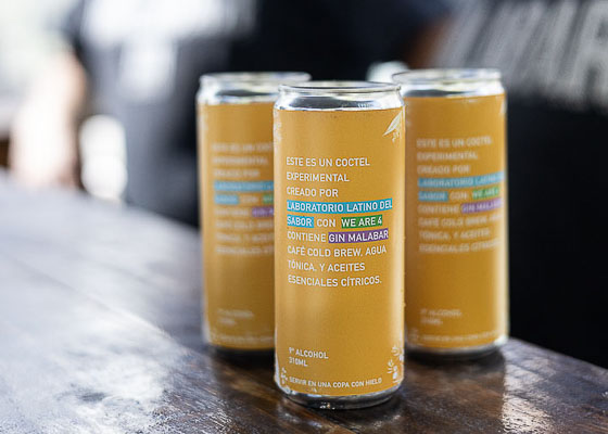 Gin Malabar y WR4 se unen para crear un c�ctel experimental en formato Ready to Drink