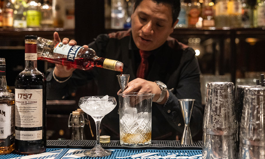 Mes del Negroni en el Bar Bristol del Hotel Plaza San Francisco