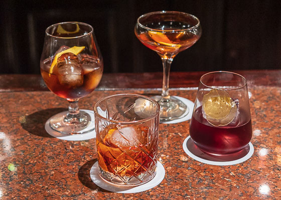 Mes del Negroni en el Bar Bristol del Hotel Plaza San Francisco