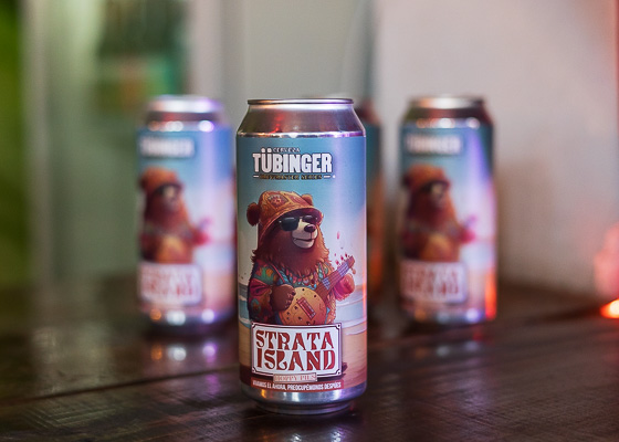 Lanzamiento de la nueva cerveza Strata Island de Tubinger en La Diana