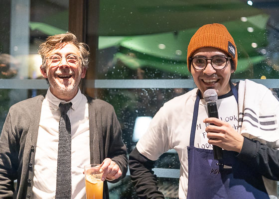 Registro de la Cena Sin Nombre 2024 realizada en Malakita